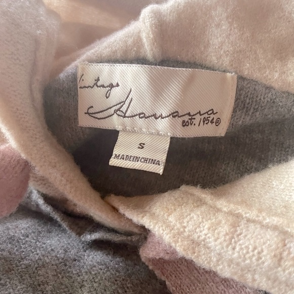 Vintage Havana Boxy Hoodie in Charcoal/Mauve S - Picture 7 of 11